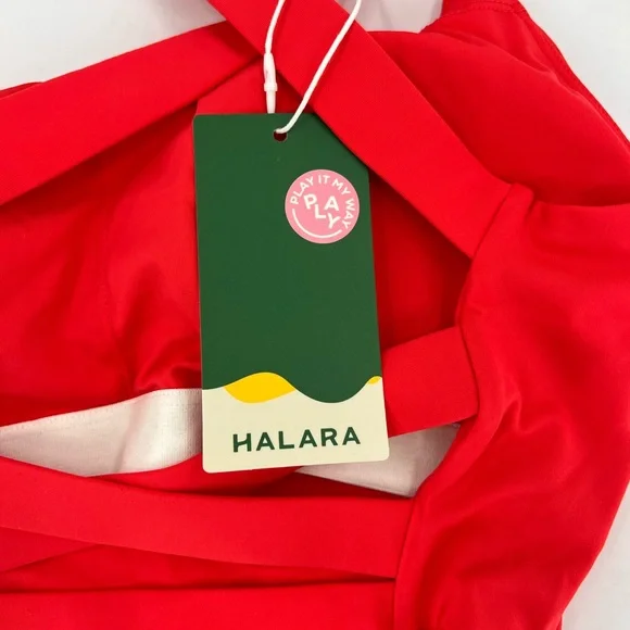 Halara Airy Square Neck Backless Crisscross Cropped Cool Touch Yoga Tank Top - Picture 7 of 12